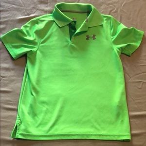 Boys Under Armour golf shirt